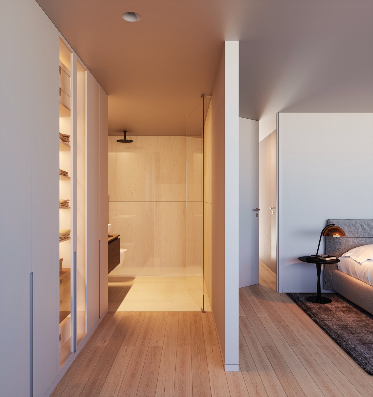 Elegant 3-Bedroom Apartment with Terraces in Prime Residential Area Near Porto