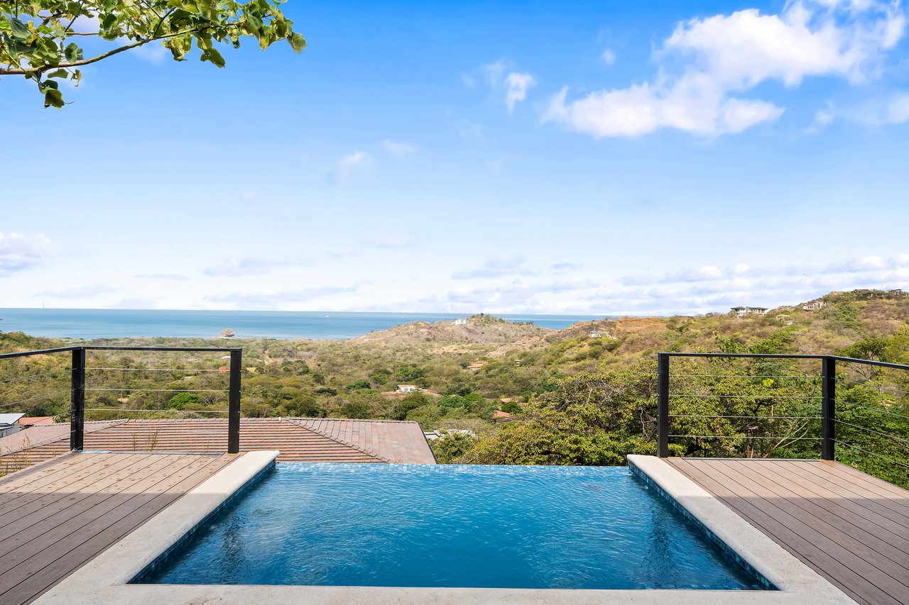 Casita Dorado | 2 Bedroom Ocean View Home with Large Lot in Playa Flamingo Costa Rica