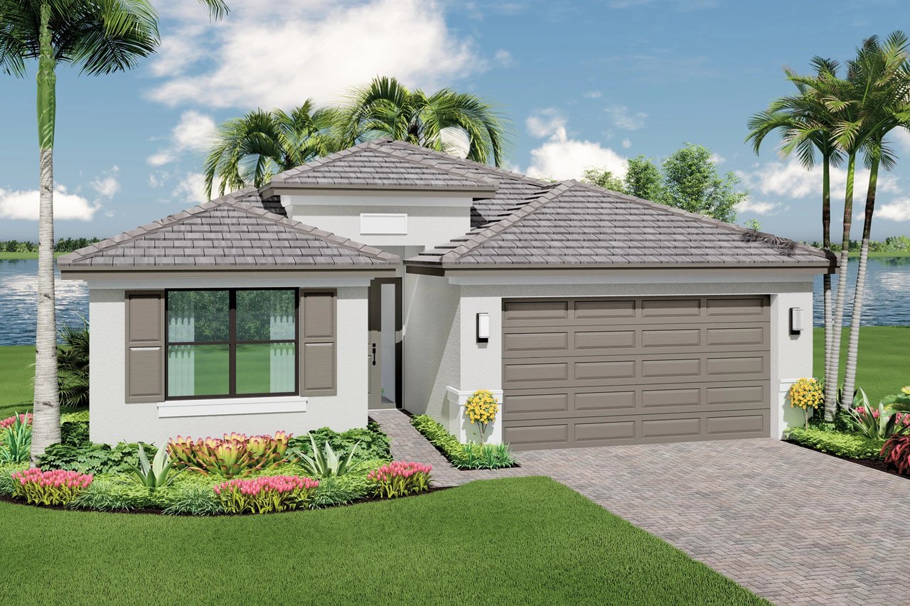 Valencia Parc at Riverland 55+ community and new construction homes in Port St. Lucie, Florida