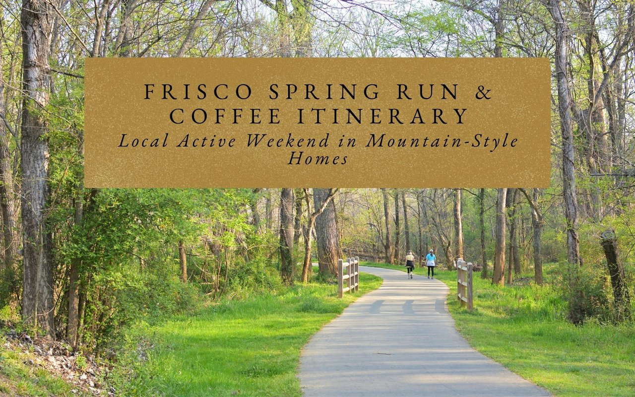 Patio with summit lattes at Royal Mountain Coffee in Frisco, runners refueling after spring trails.