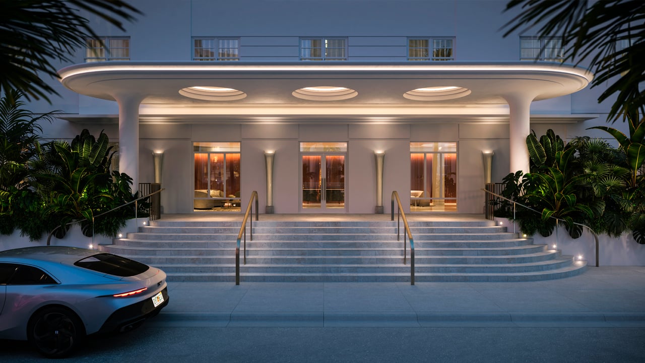 The Shore Club Private Collection arrival 