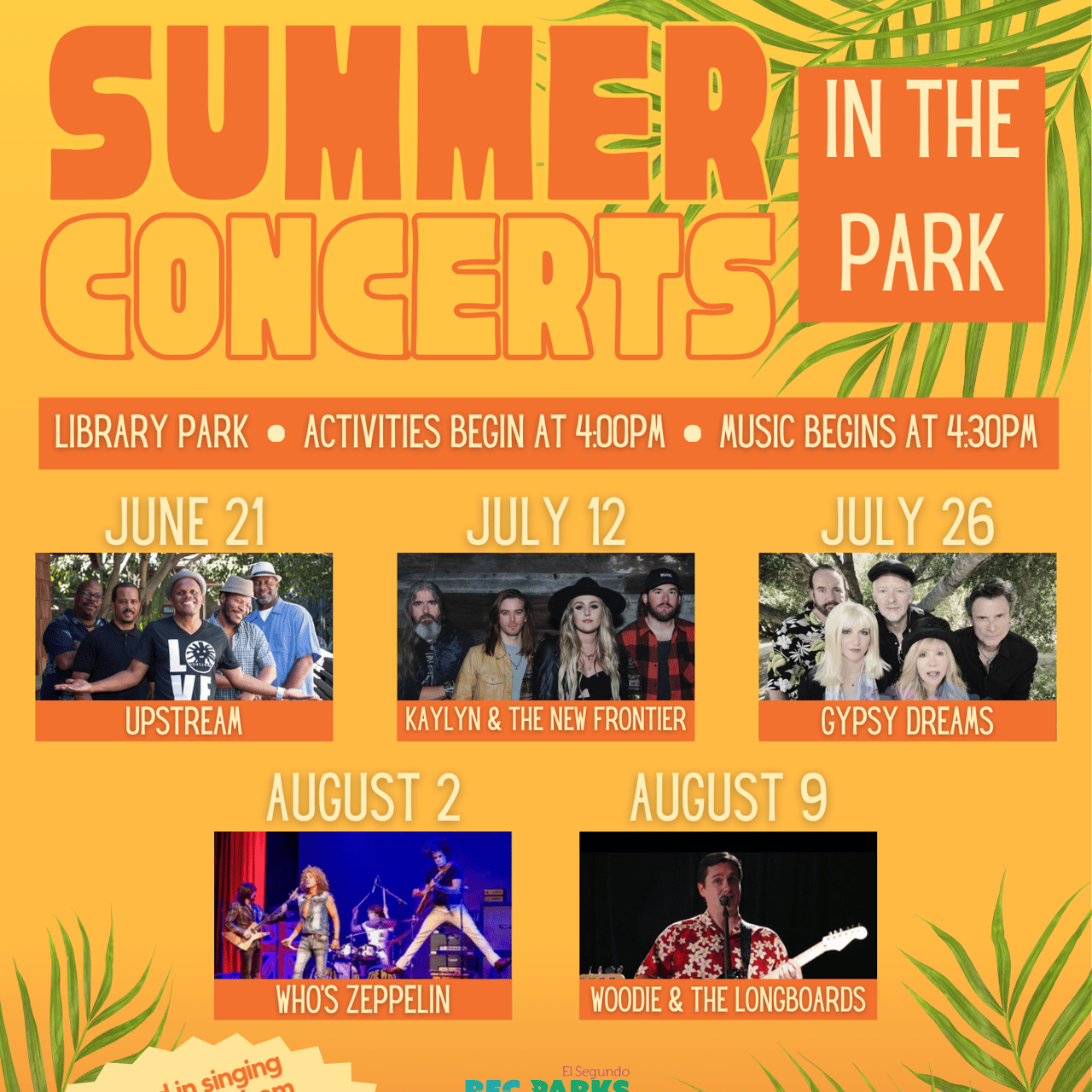El Segundo Summer Concerts in the Park