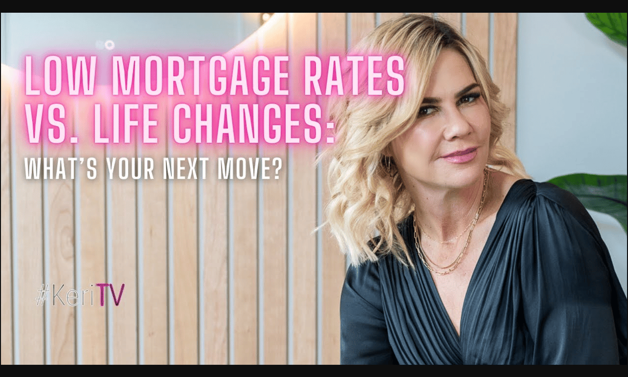 Stay or Move? Navigating Life Changes with a Low Mortgage Rate