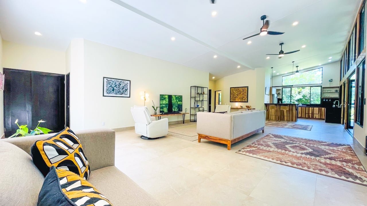 Newly Remodeled 3 Bedroom Gated Home for Sale in Las Brisas, Uvita | Private Modern Jungle Retreat