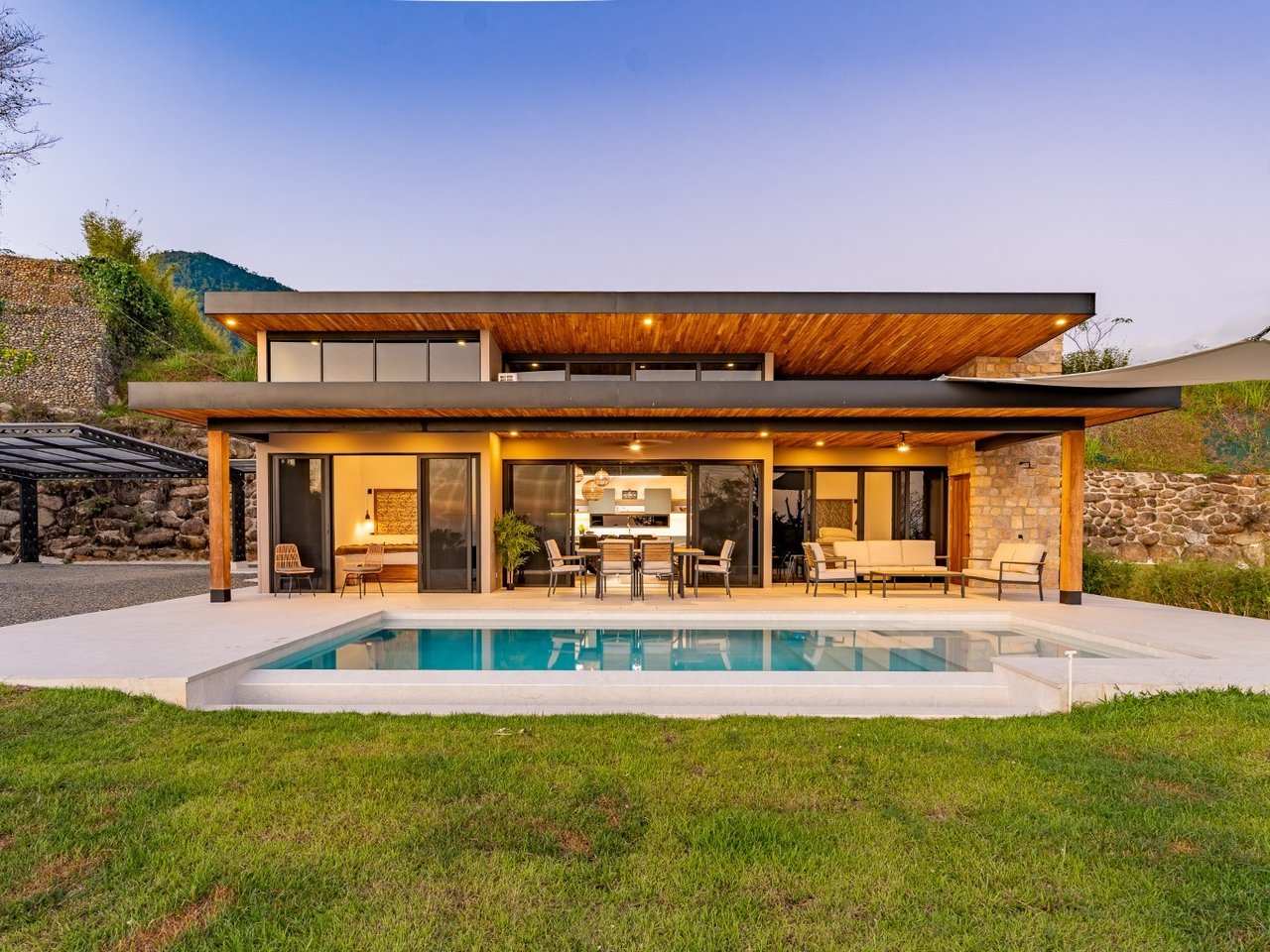 Brand New Modern Ocean View Home in Phase 5, Ojochal