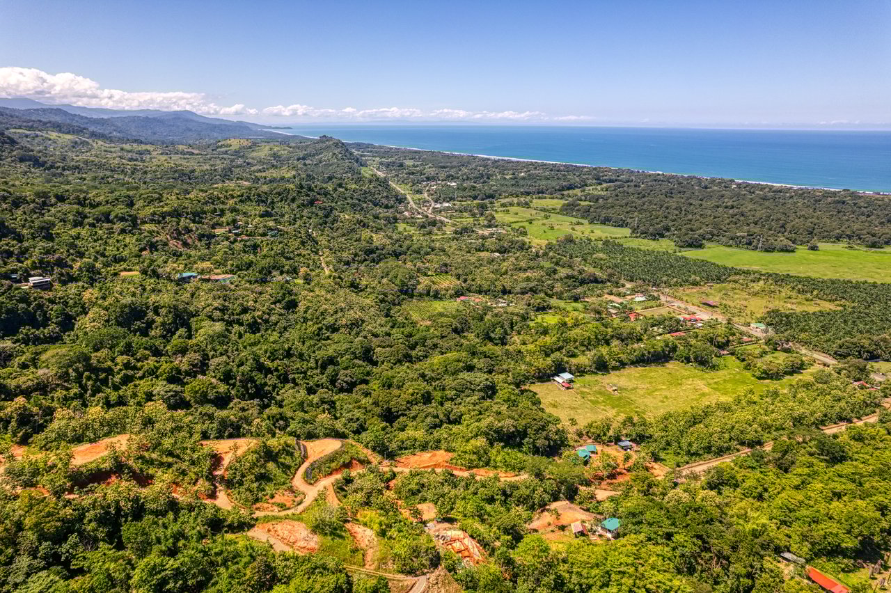 ¡New Gated Development in Matapalo - Ocean View and Flat Land, ready to build!
