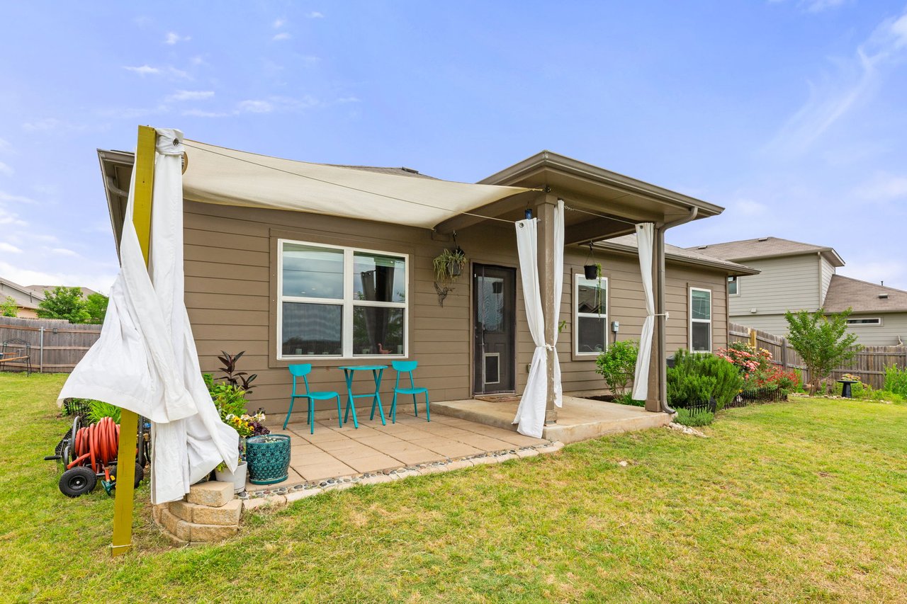 Sprawling One-Story on .28 Acres | Scenic Views + Garden Paradise! | Largest Floor Plan in Reserve at McKinney Falls