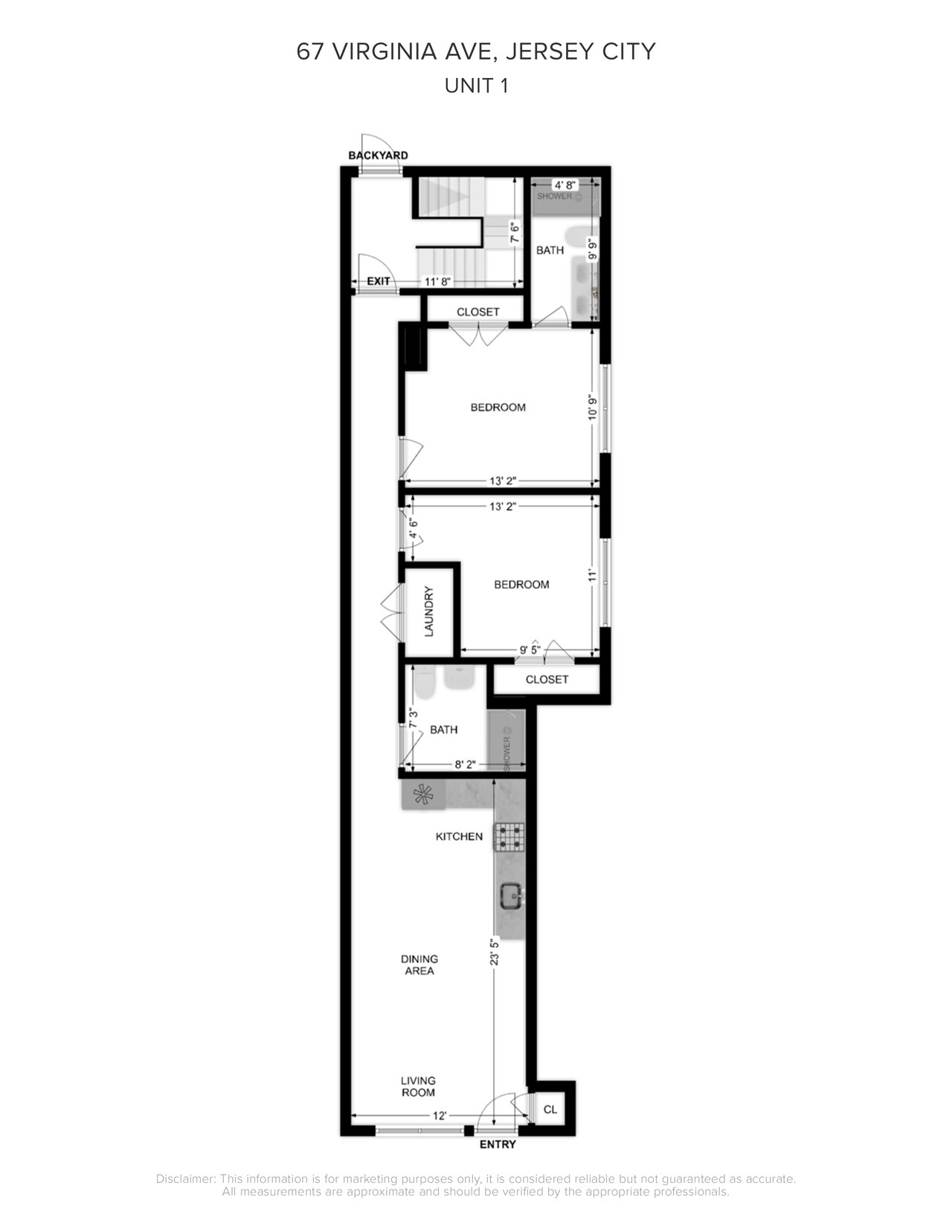 67 Virginia Ave, Unit 1