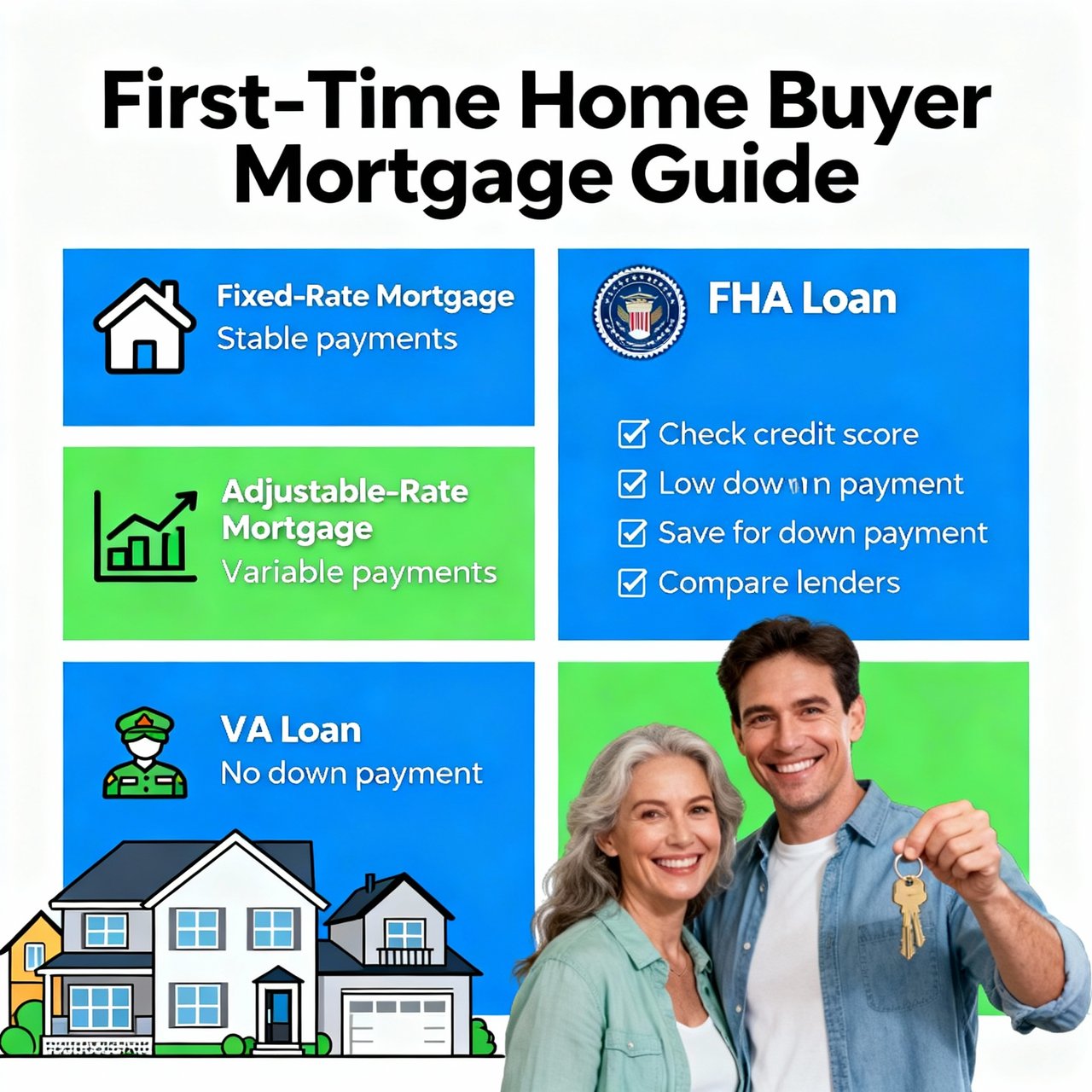 Understanding Different Types of Mortgage Loans as a First-Time Home Buyer