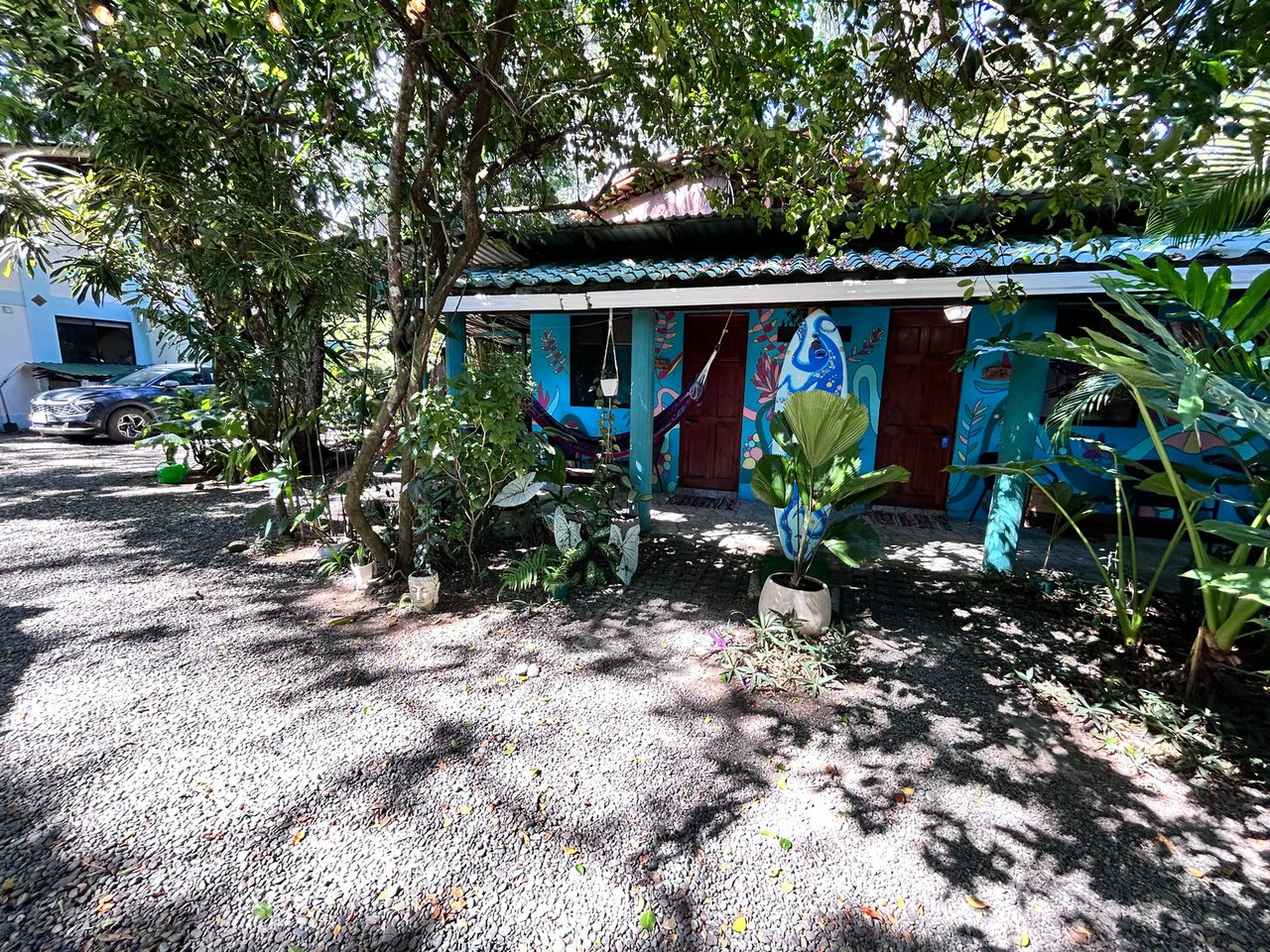 0.23 ACRES – Multi-Business Property In The Heart Of Dominical – Restaurant, 4 Cabins & Commercial Rental!!!!