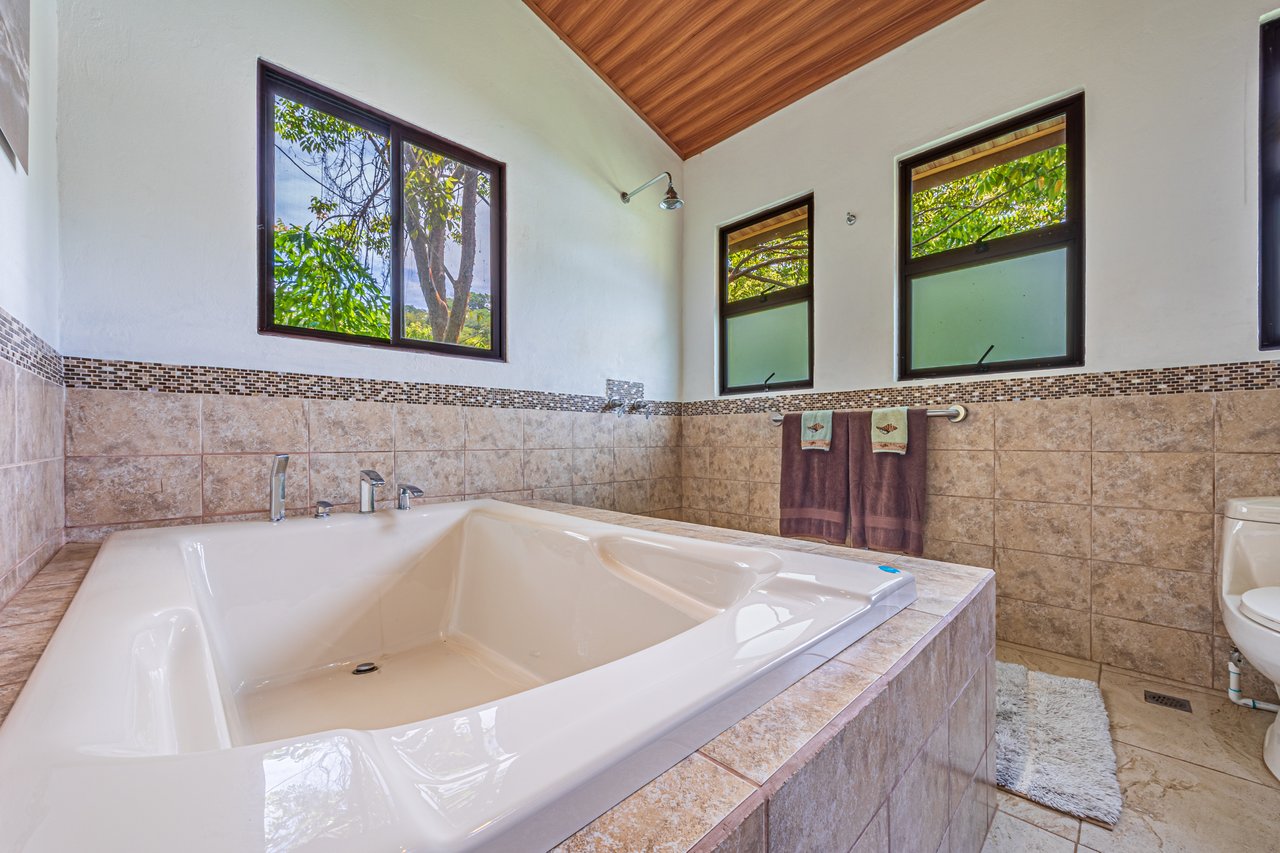 0.50 ACRES – 5 Bedroom Riverfront Modern Home, Walking Distance To Dominical!!!