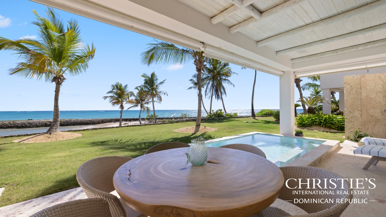 Cap Cana Oceanfront Luxury Condo with Direct Beach Access