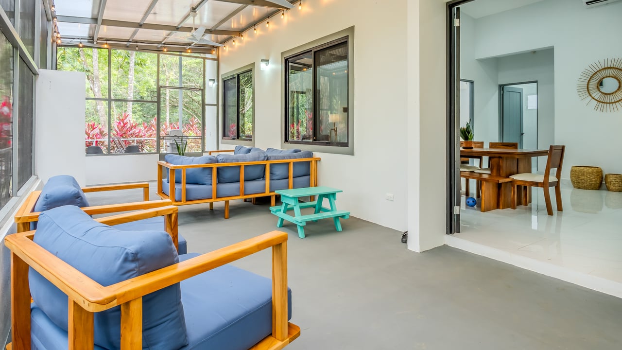 Modern 3-Bed Jungle Home with River and Pool in Cinco Ventanas Ojochal