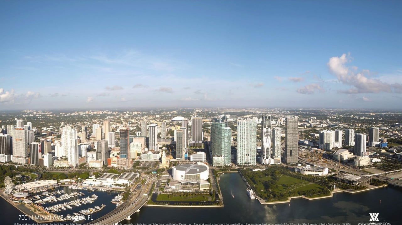 July 2025 Downtown Miami Apartment Tower with 894 Units Enters Sixth Review Cycle