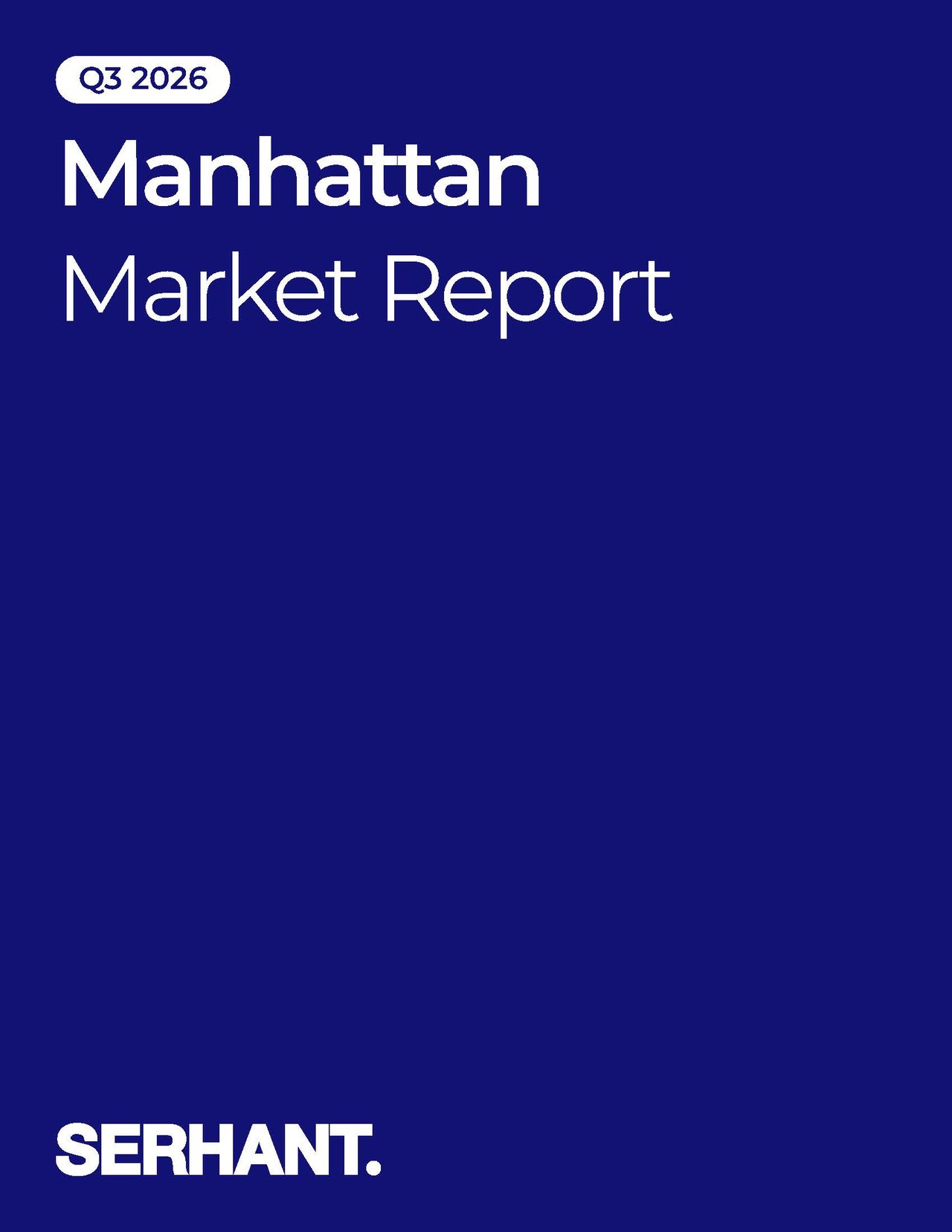 2026 Q3 Manhattan Market Report