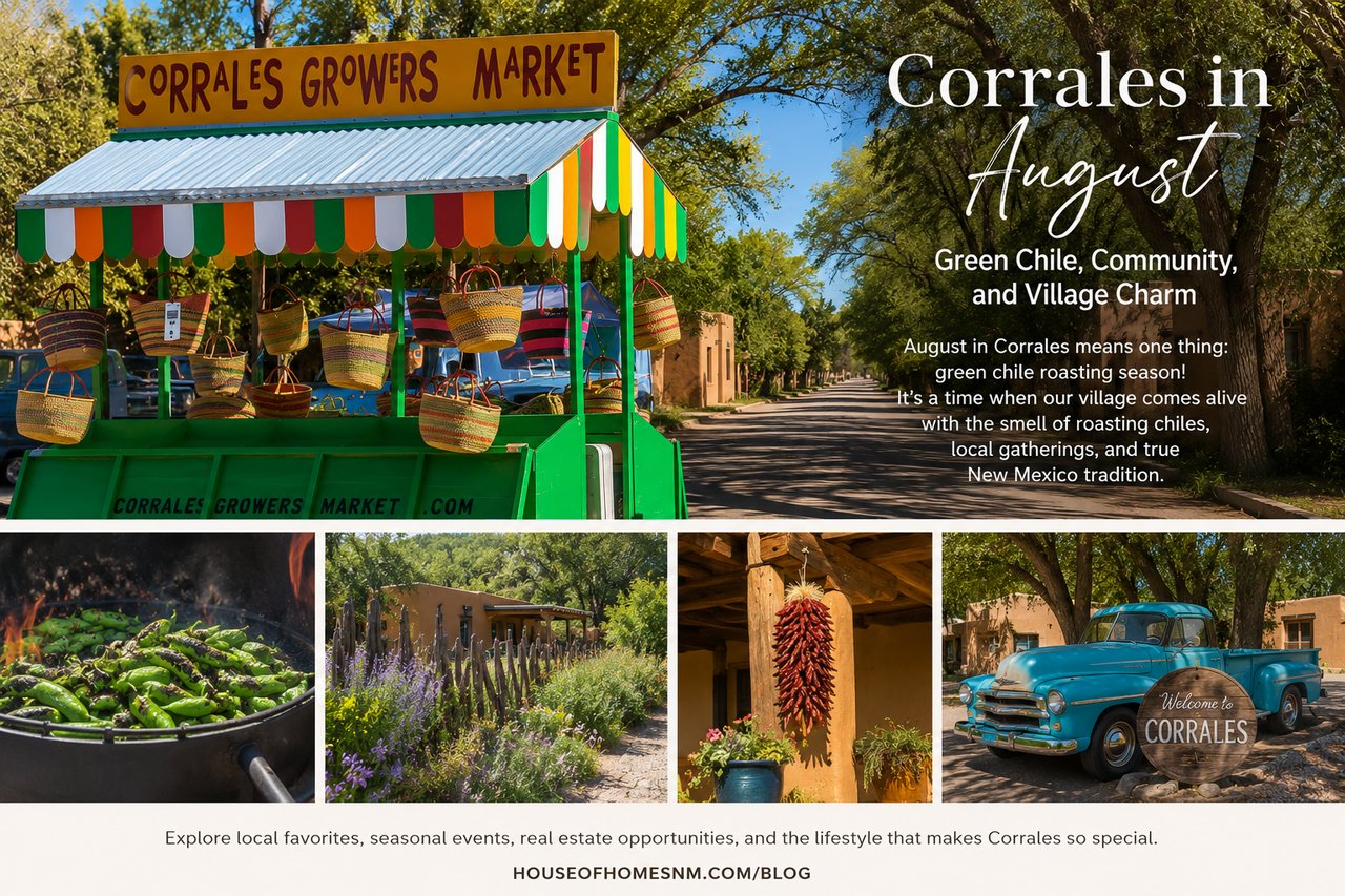 Corrales Growers Market In August