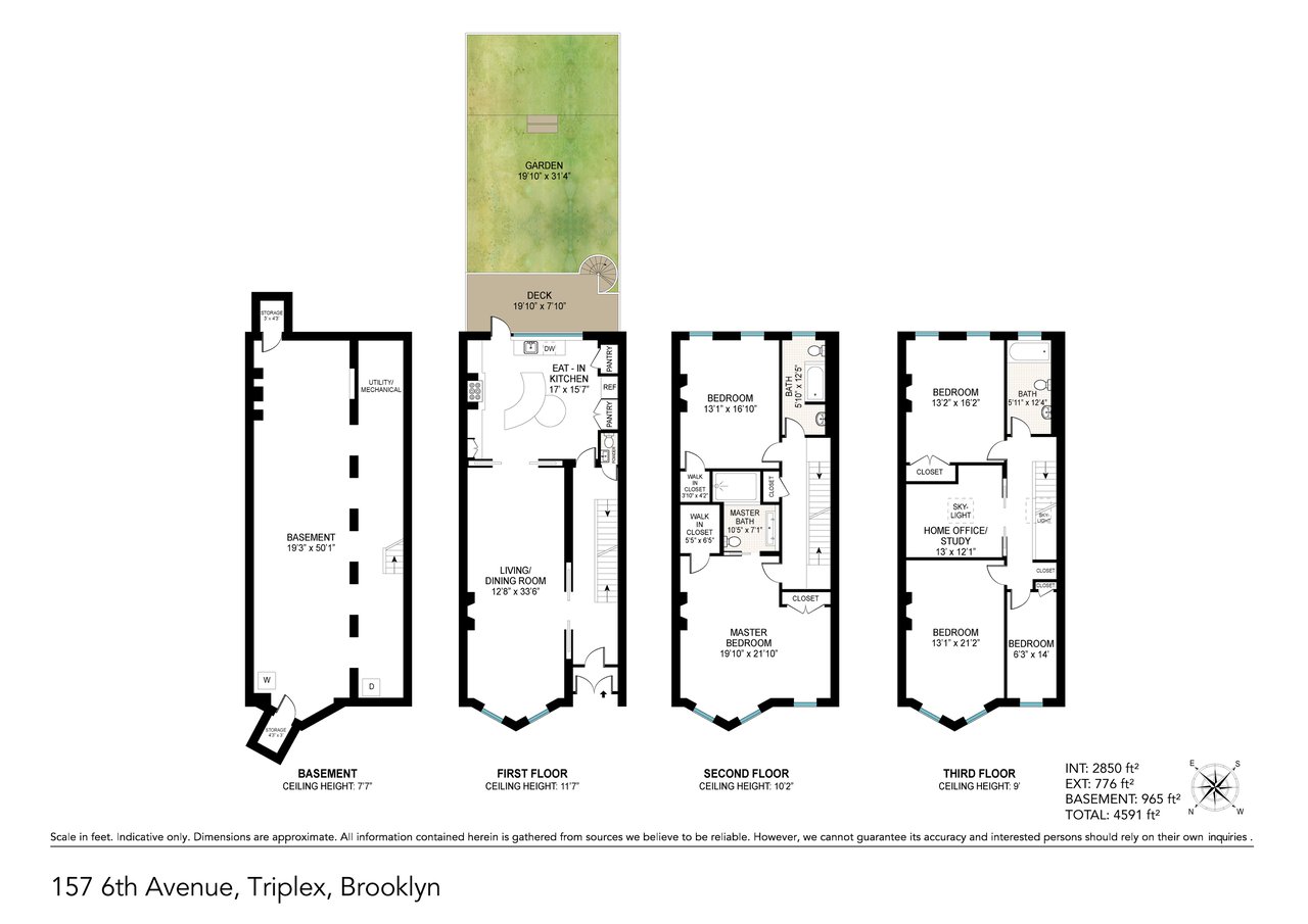 157 6th Avenue UPPER/TRIPLEX