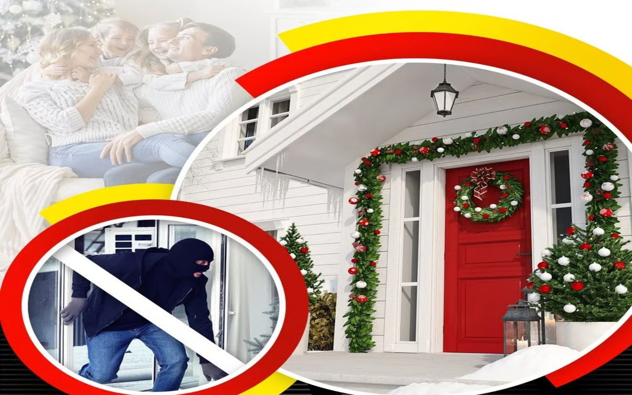 7 Smart Tips To Keep Your Home Safe From Burglars This Holiday Season