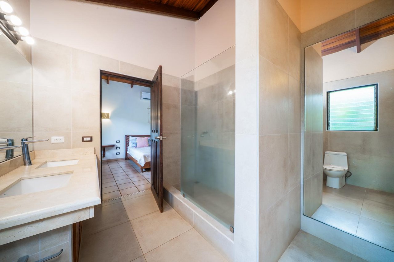 Villa Orquidea #17 | Charming 2-Bedroom Tropical Villa with Private Pool, Steps from Playa Langosta