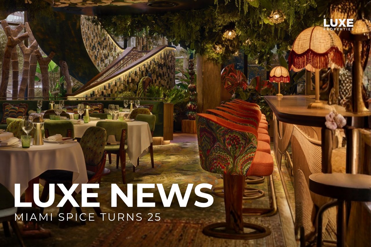 LUXE News: Miami Spice Turns 25