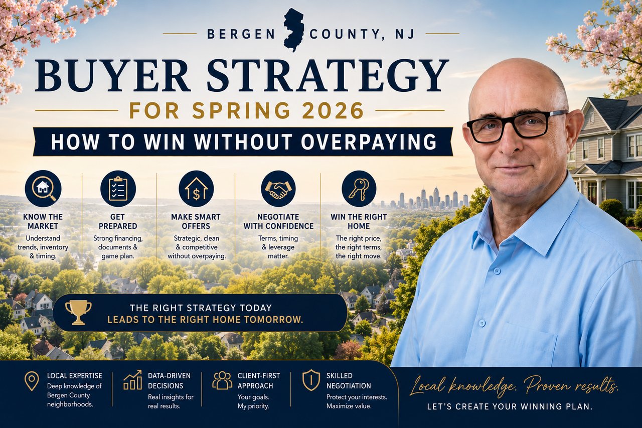 Bergen County NJ Buyer Strategy for Spring 2026: How to Win Without Overpaying