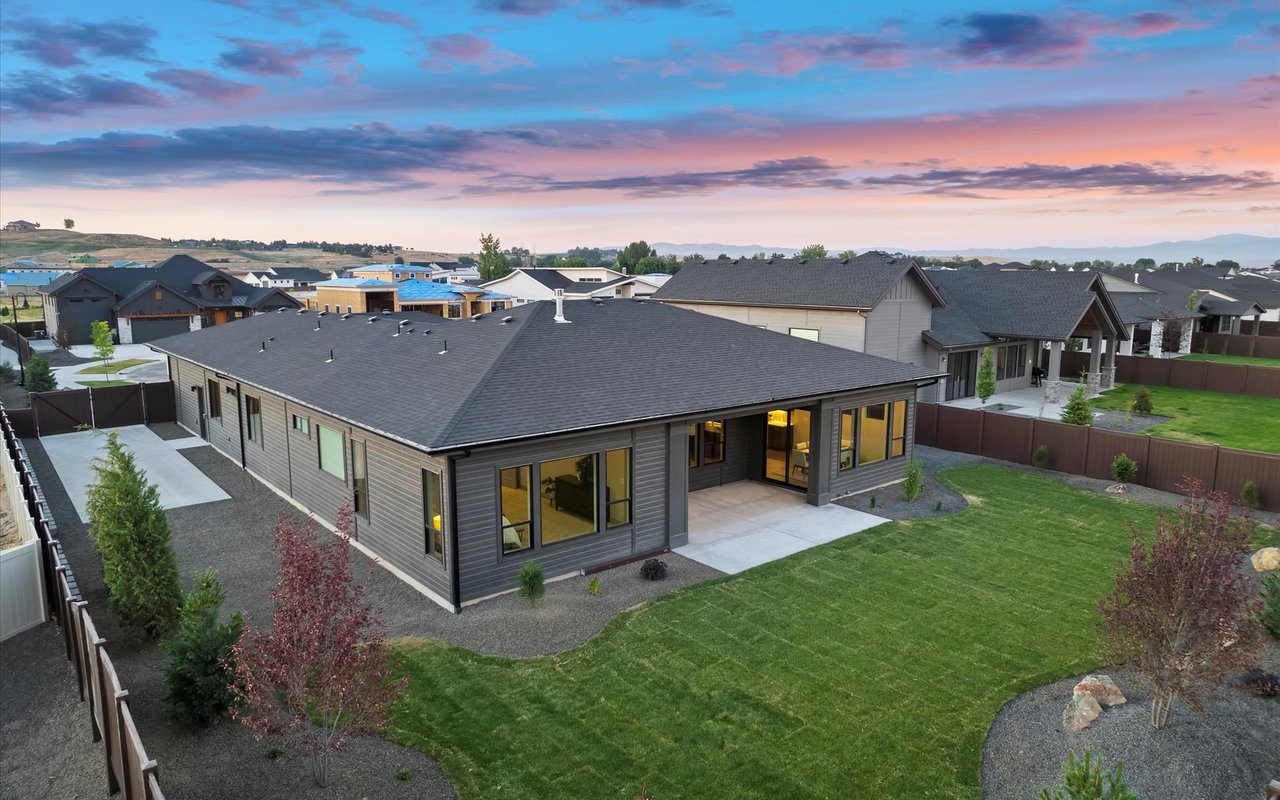 Contemporary Craftsman with Front Entry Courtyard