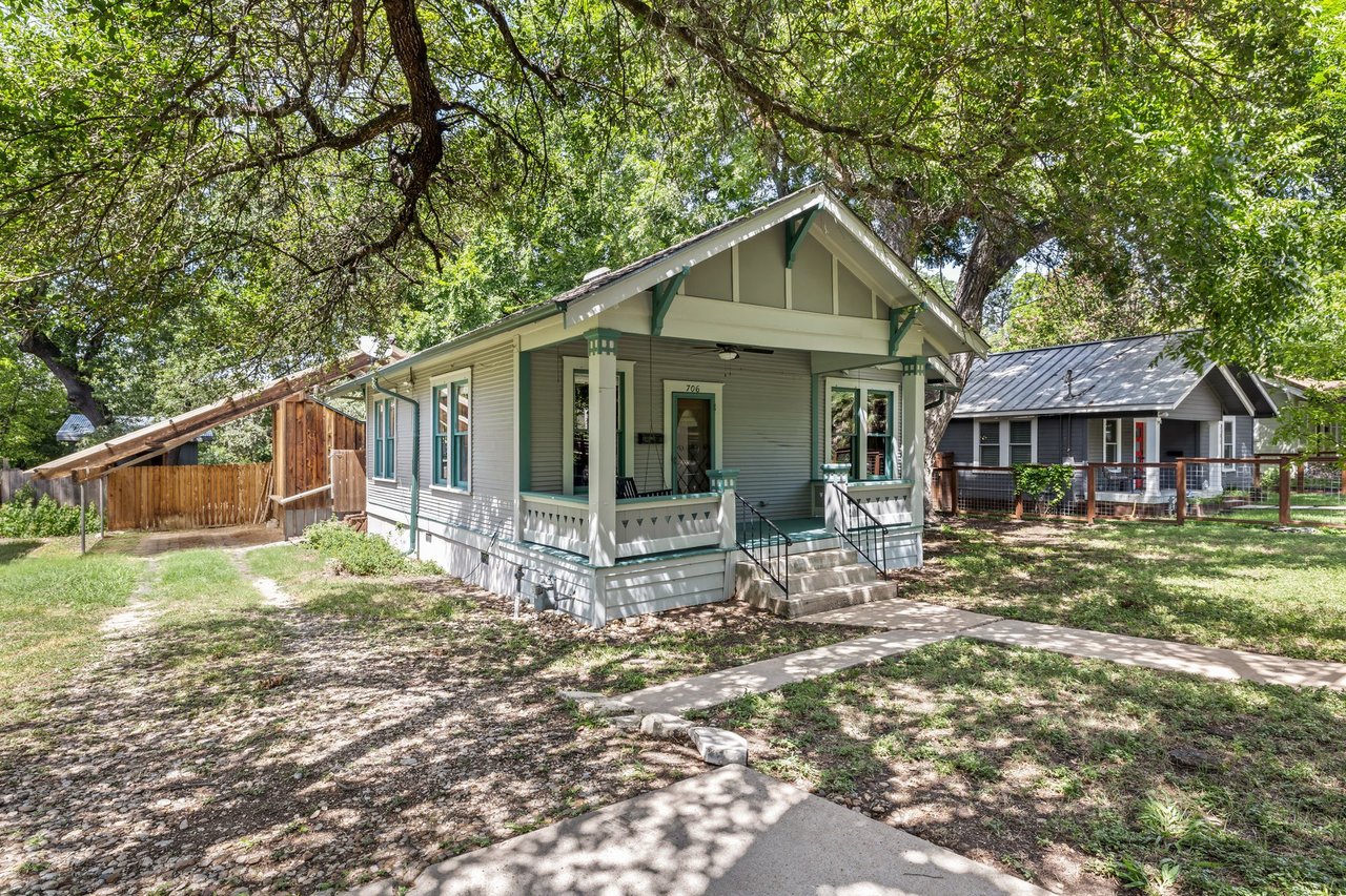 SOLD by Keenan Group: 706 E Monroe Street - Travis Heights Historic Charmer