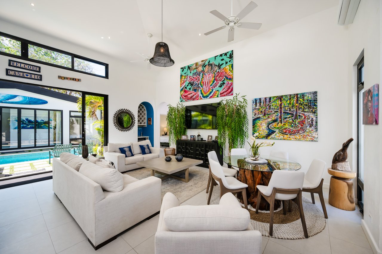 Casa Rio | Modern 5-Bedroom Home with Pool & Casita in Surfside Potrero