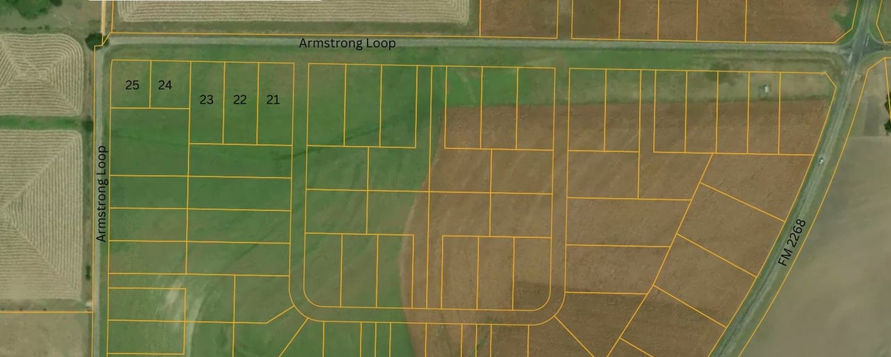 Lots 21-25, Armstrong Estates 