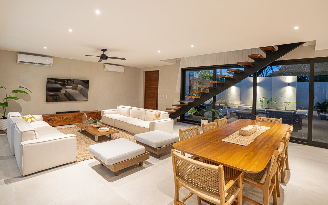 Casa Ko | Tropical Modern 4BR Retreat in Tamarindo with Exclusive Beach Club Membership