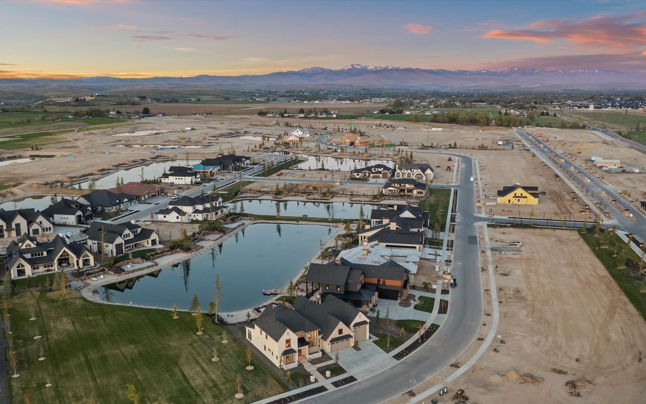 Northeast aerial view of the Terra View development