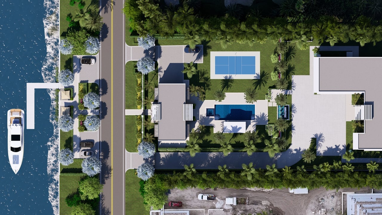 Modern Ocean-To-Lake New Construction