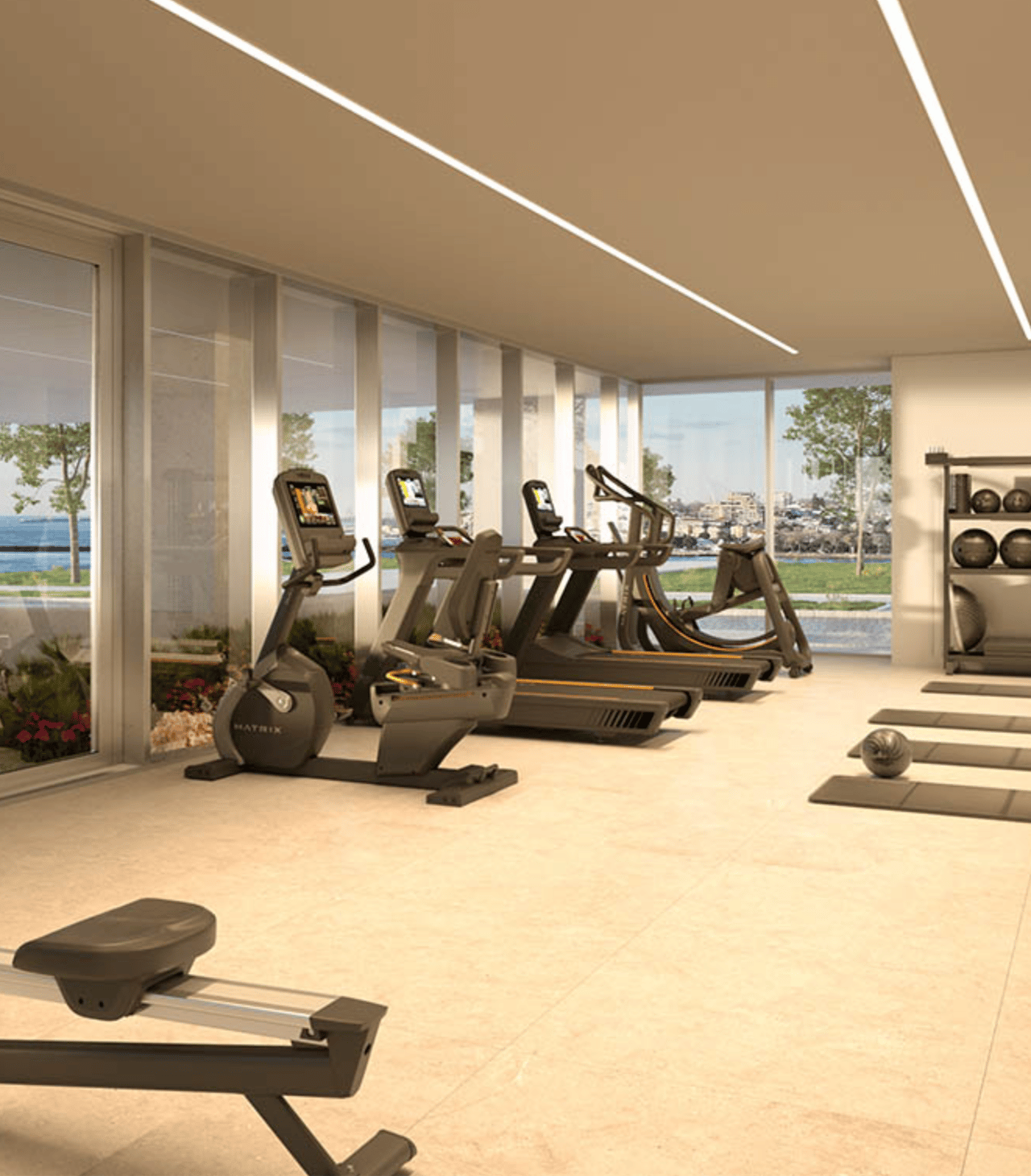 T2 Penthouse with Suites, Office, Panoramic Terrace, Fitness Area & Ocean + River Views in Vila Nova de Gaia