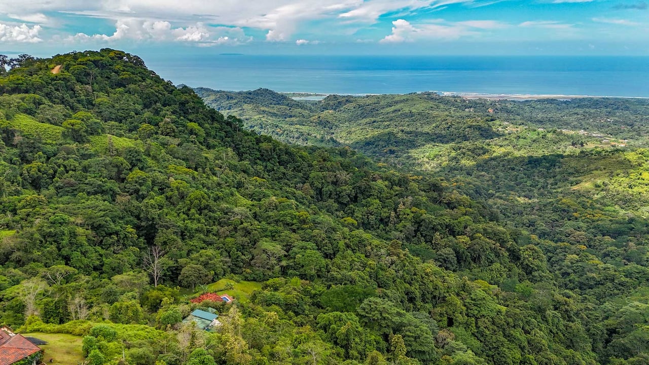 3-Bed Ocean View Home Near Ojochal, Costa Rica | 2.75 Acre Jungle Property
