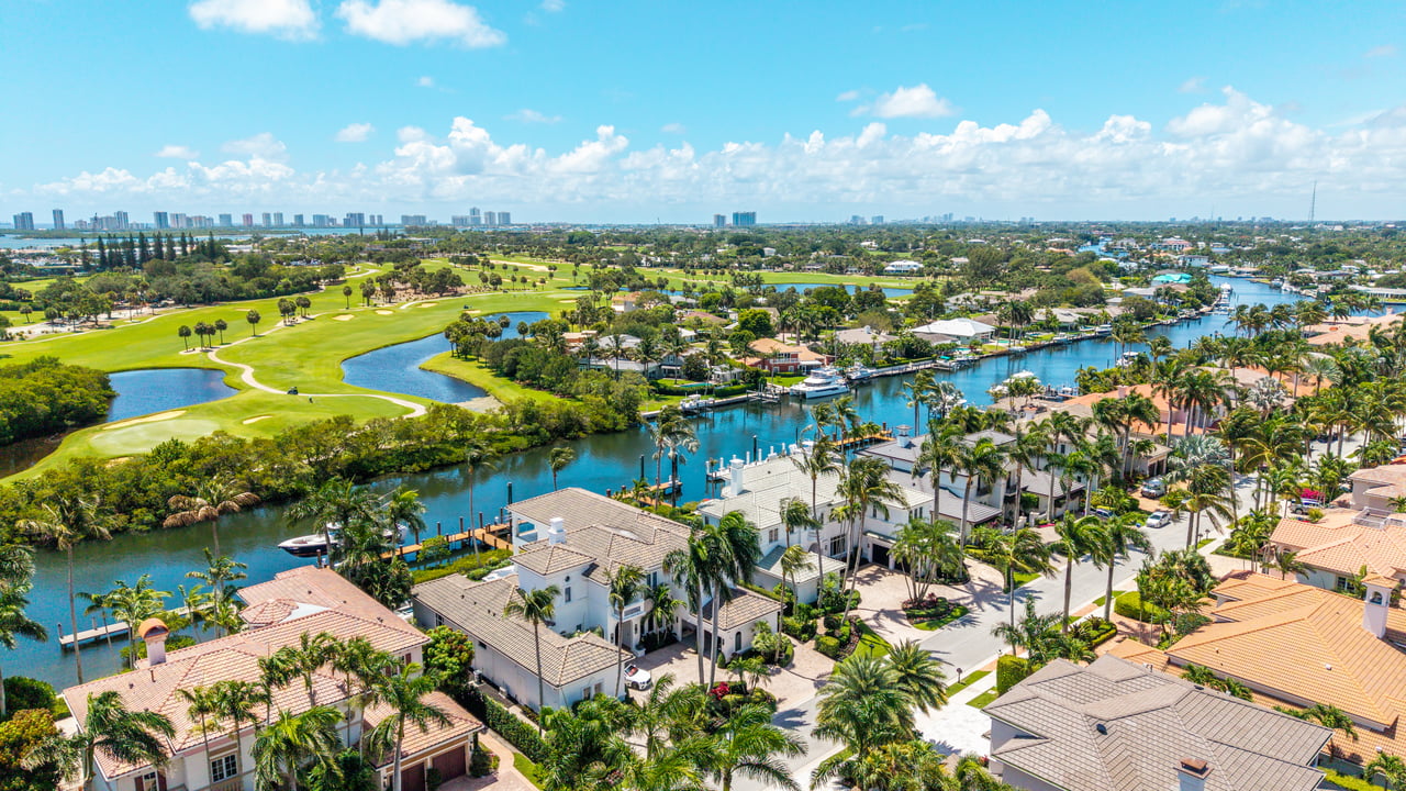 Palm Beach Gardens Waterfront Compound | 200' Deepwater Dockage | Harbour Isles