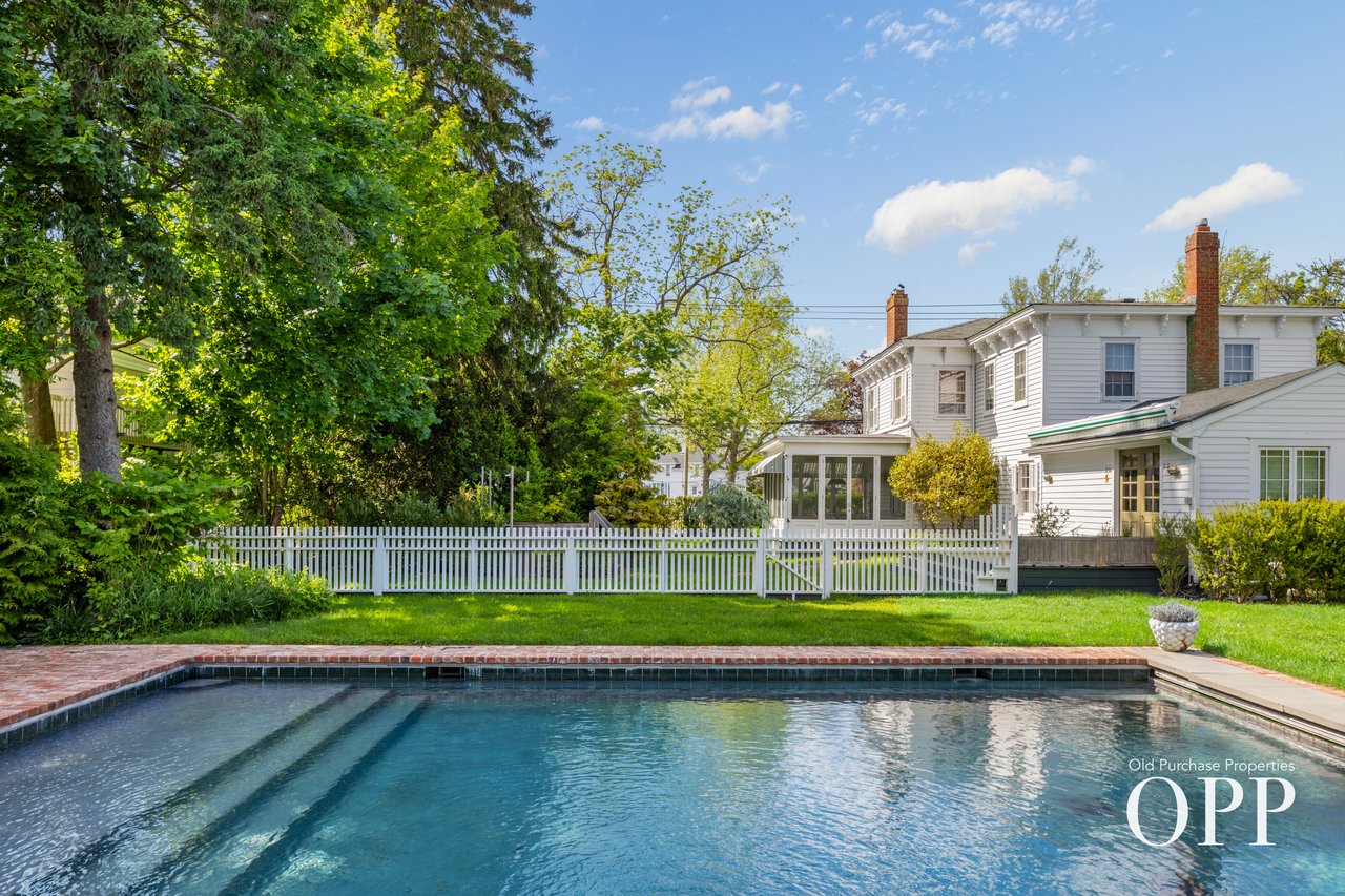 A Bellport Village Greek Revival, Featured in Architectural Digest