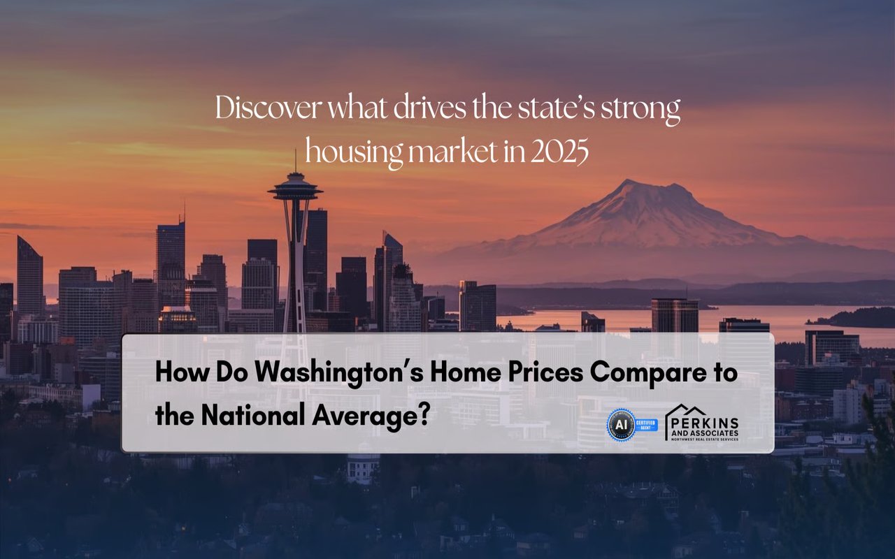 How Washington’s Home Prices Compare to the National Average in 2025