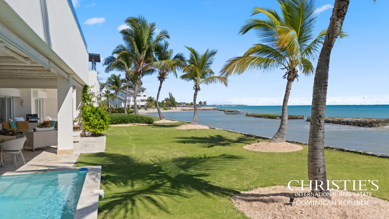 Cap Cana Oceanfront Luxury Condo with Direct Beach Access