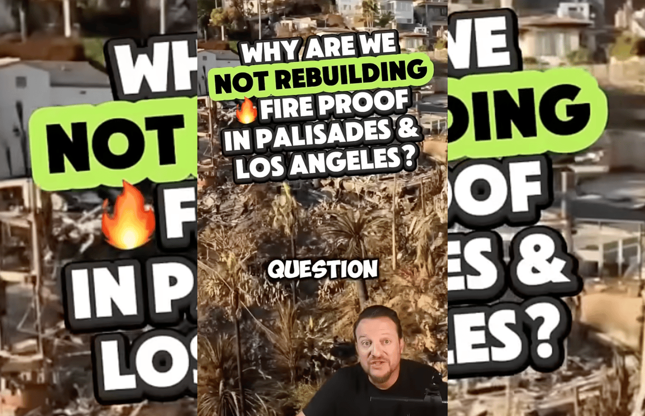 Why Are We Still Rebuilding Fire Traps in LA 🔥??