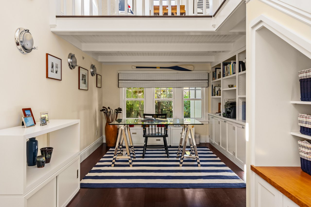 Exceptional East Coast-Inspired Estate with Sweeping Views of San Francisco and the Golden Gate Bridge
