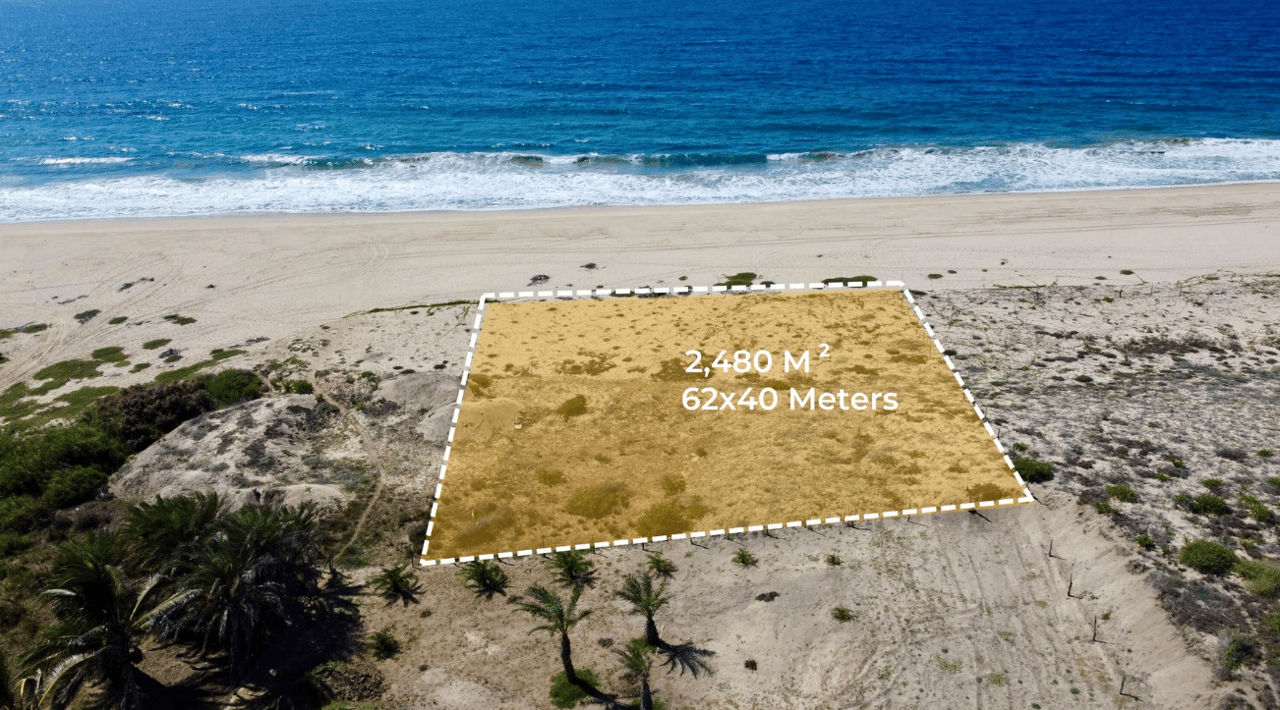 Beachfront Lot Prime Location and Unmatched Potential