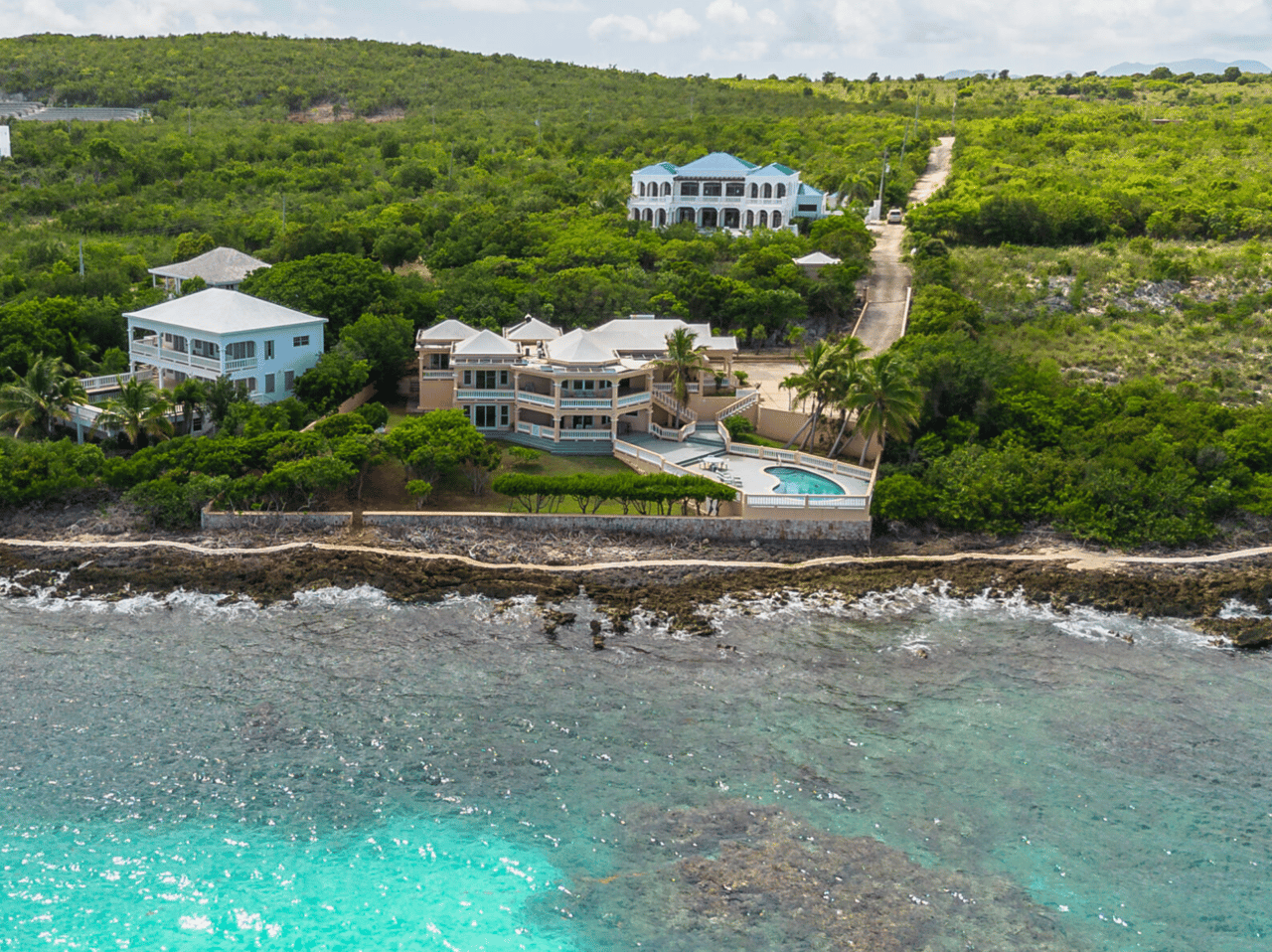 Waterfront home on Shoal Bay East