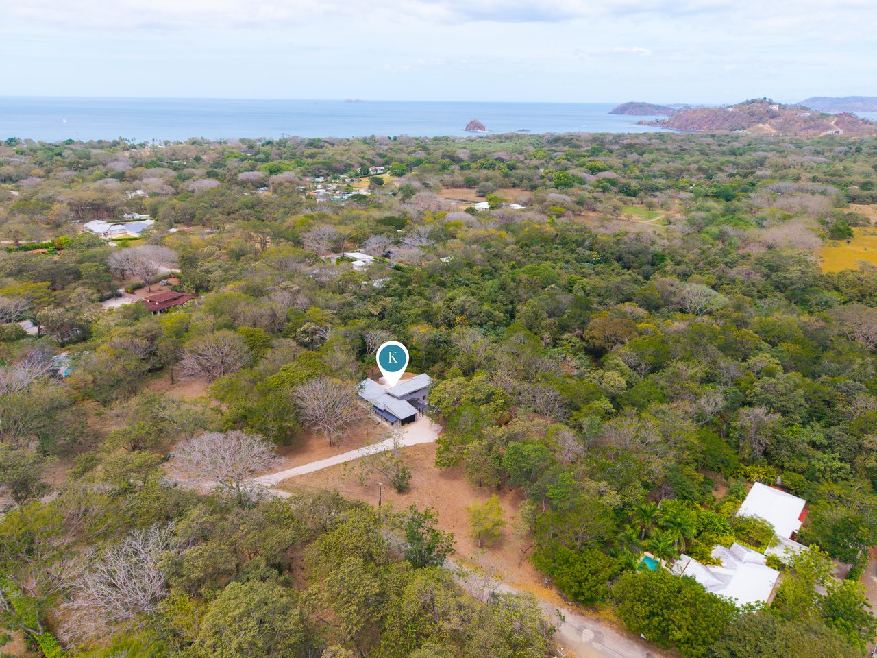 Casa Avalon |  New 4-Bedroom Home on 1.48-Acre Lot – Build 2 More Structures, Just Minutes from the Beach! 