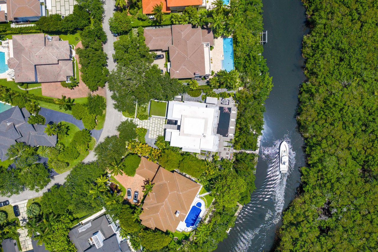 Architectural Waterfront Masterpiece in Cocoplum