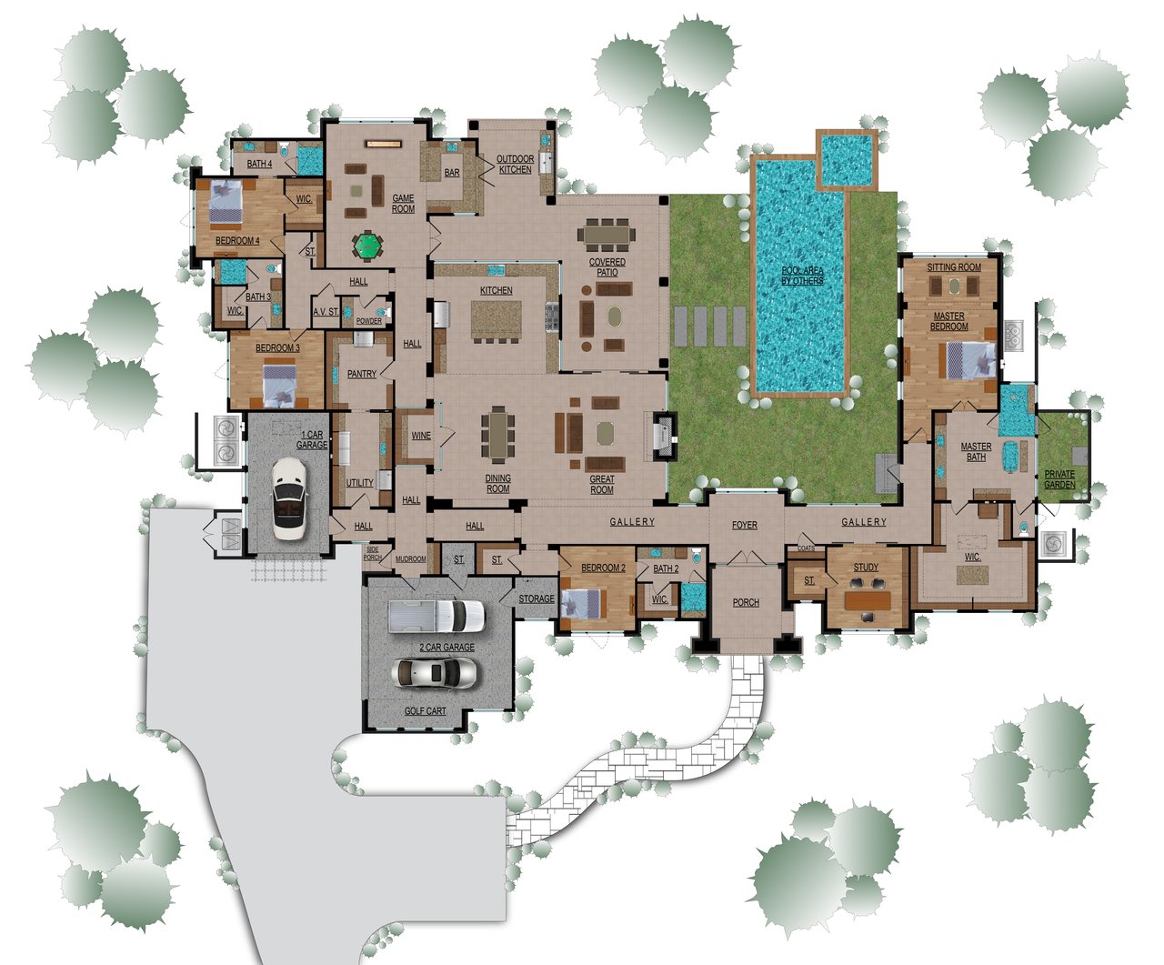 Paul Allen Custom Home