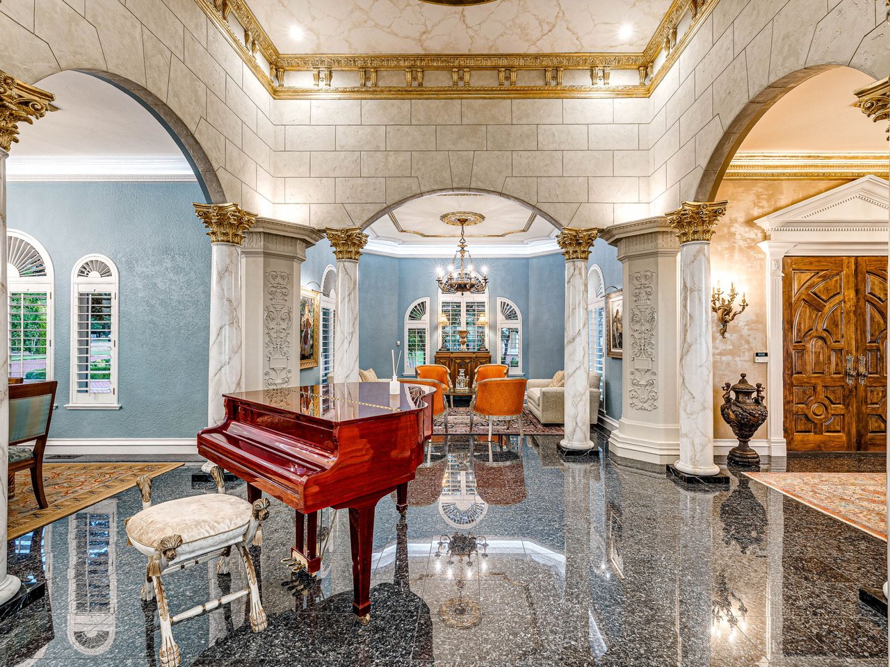 Mediterranean Estate Surrounded by the Beauty of Grand Lake 