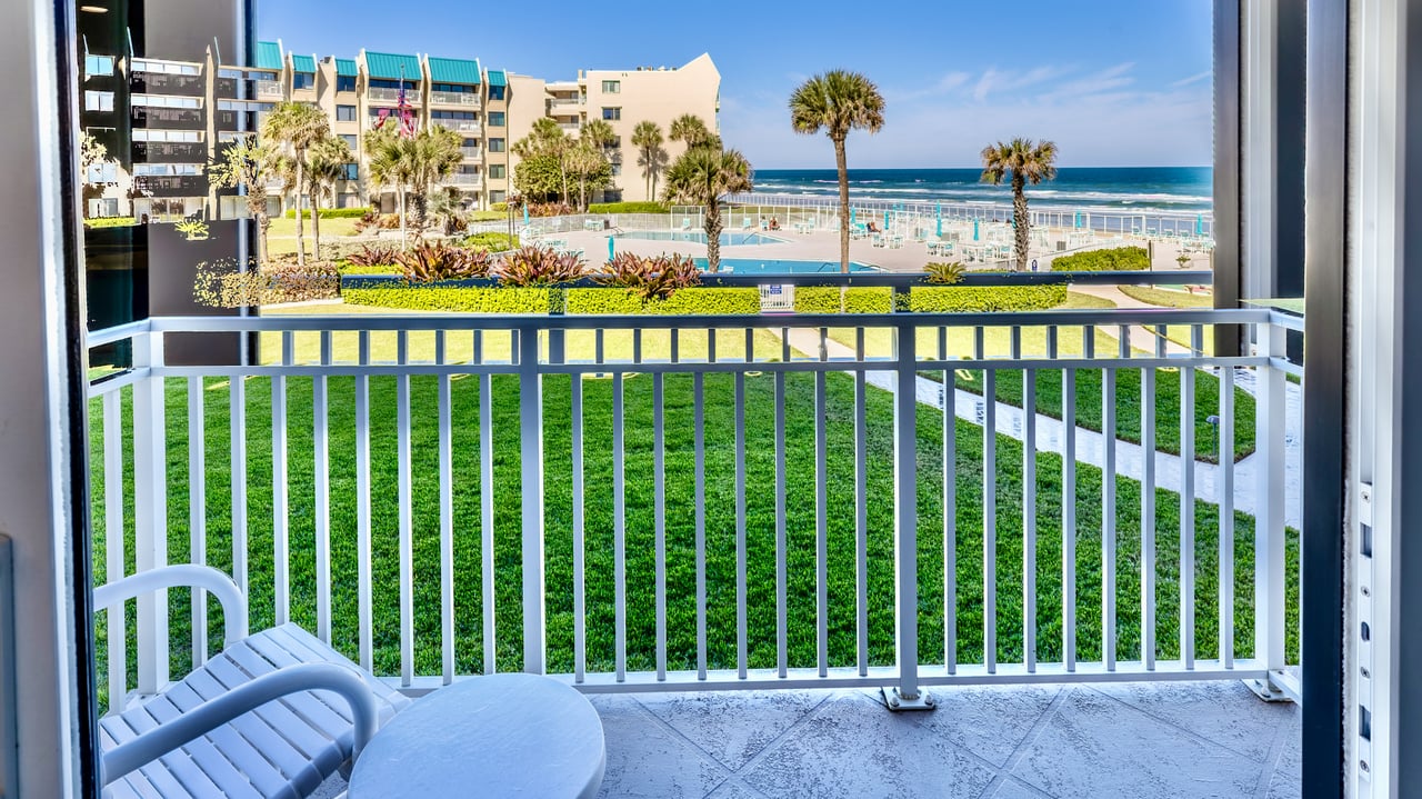 Oceanfront Furnished Condo in New Smyrna Beach