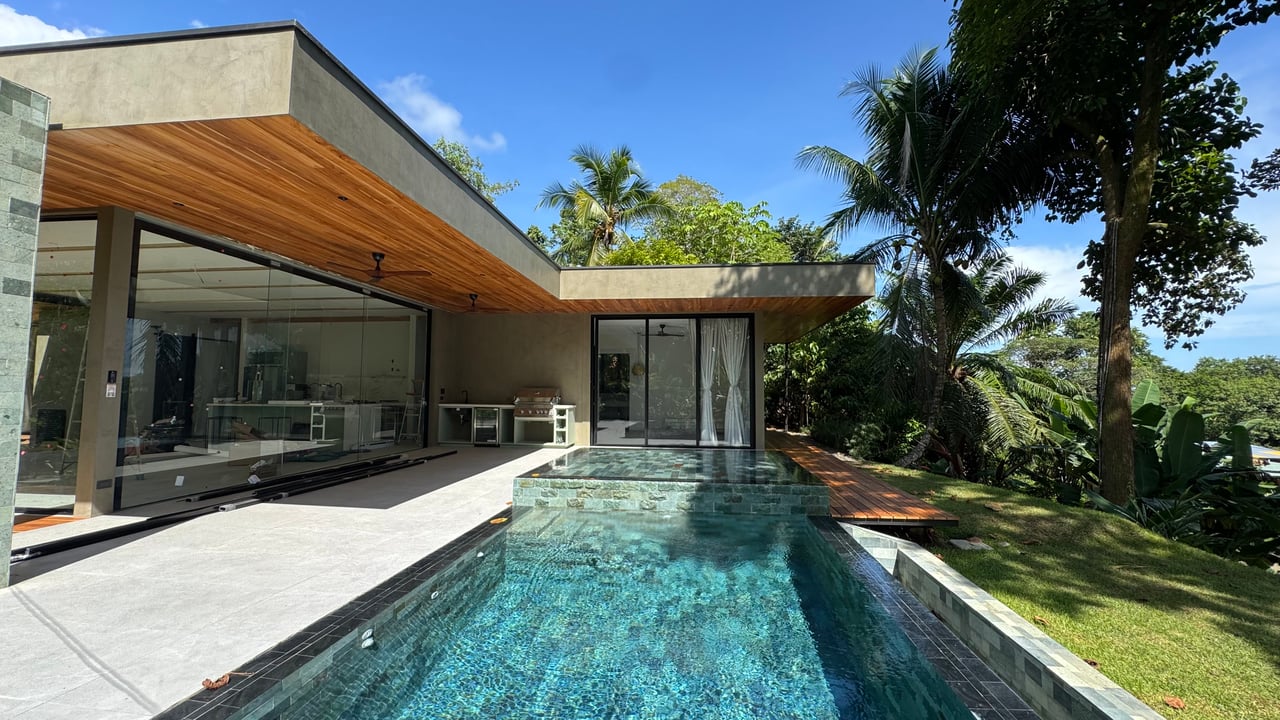 Pre-Construction 3 beds, 3 baths  Home in the Hills of Playa Hermosa with Ocean and Mountains Views 