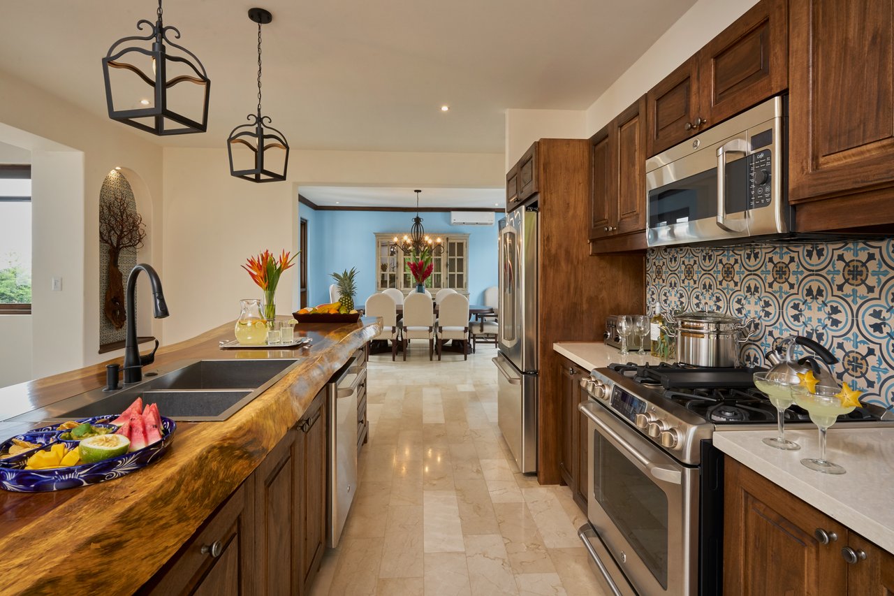 7 Calle La Ronda | Elegant 3-Story Ocean View Hillside Home in Las Catalinas