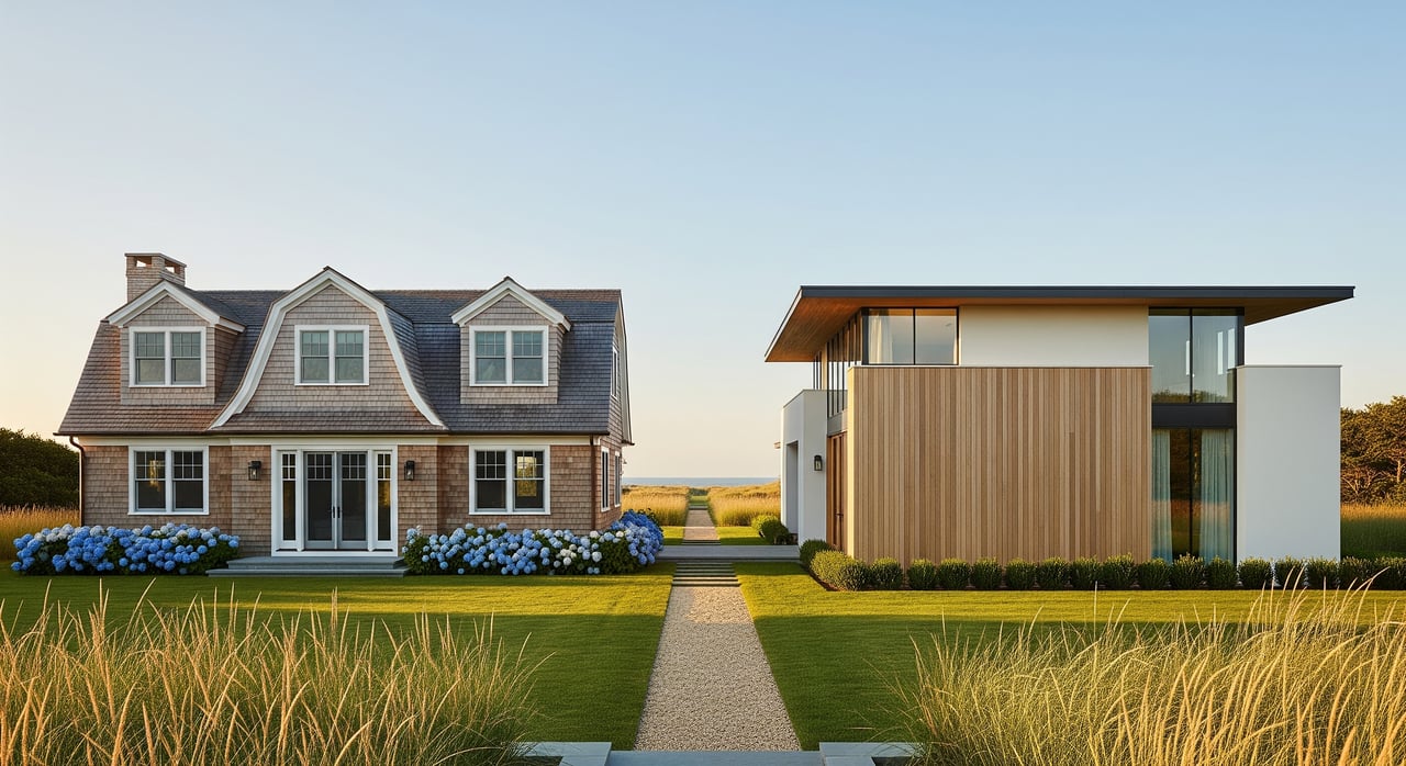 Sagaponack Architectural Styles, From Shingle To Modern